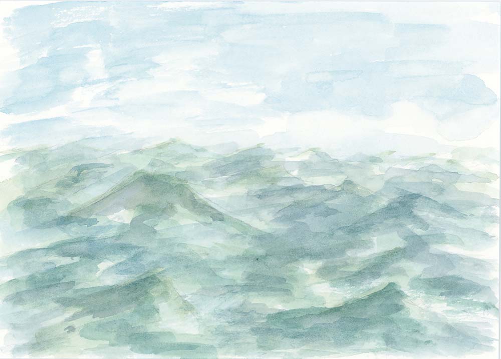 A sea of moving waves